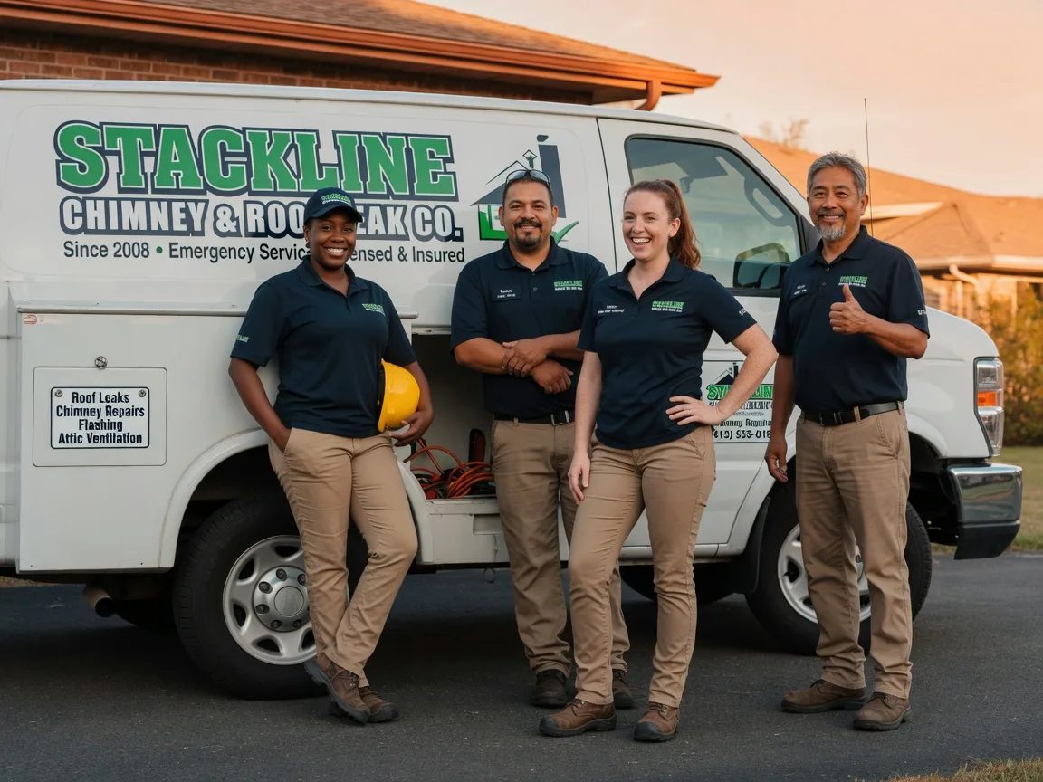 Chimney flashing repair company in Labadie, MO